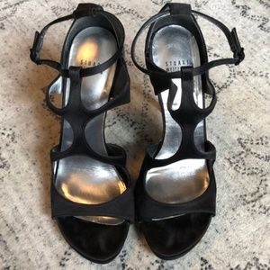 *FLASH SALE* Stuart Weitzman Black Strappy Shoes